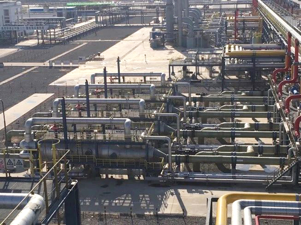 中圣压力容器公司承制的中石化“天津LNG二期项目IFV气化器”现场安装顺利完成！
