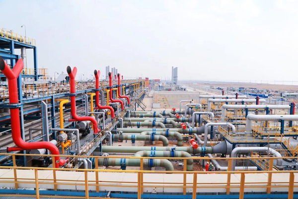 中圣压力容器公司承制的中石化“天津LNG二期”5台气化器（IFV）一次投产成功！